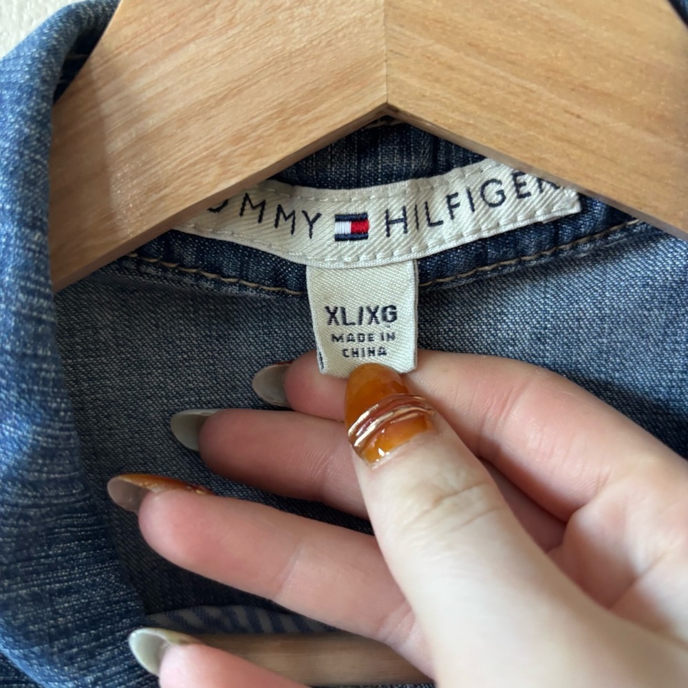 Tommy Hilfiger Denim Button Up Vest - Picture 3 of 8